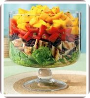 healthy salad recipe mango bean